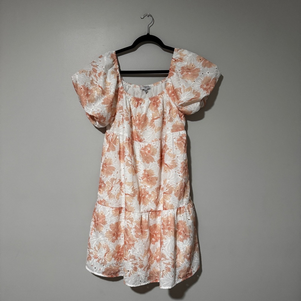 Polagram | Floral, Puff Sleeve Dress